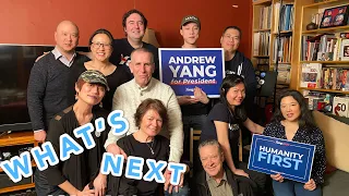 Yang Gang Gathering After Andrew Yang Suspended His Presidential Campaign