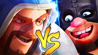 ПАЛАЧ ПРОТИВ МАГА| WIZARD VS EXECUTIONER| CLASH ROYALE BATTLE