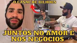 Gusttavo Lima e Andressa Suita JUNTOS no AMOR e nos NEGÓCIOS, os dois surgiram em reunião de milhões