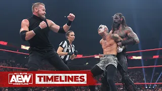 Coffins & Dinosaurs: The History of Darby Allin & Christian Cage! | AEW TIMELINES