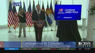 Governor Gives Update on COVID-19 in Colorado