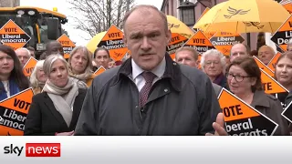 Sir Ed Davey launches local election campaign in Berkhamsted