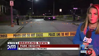 Two dead, 3 injured in Northwest Baltimore shooting