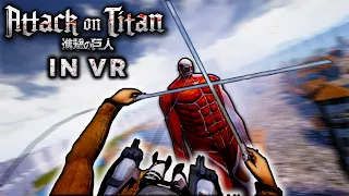 ATTACK ON TITAN VR IS INSANE