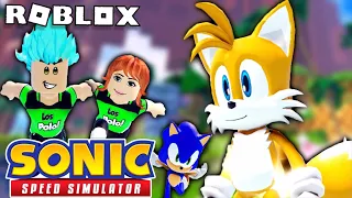 SOY SONIC!! SKINS y avanzamos al Mundo Esmeralda en Sonic Speed Simulator