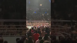 Roman Reigns smashed Rey Mysterio at WWE Mexico City live Event