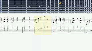 Autumn Leaves (Nat King Cole) - Guitar Tab & Lesson (Tabulature)