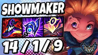 DK ShowMaker Zoe vs Irelia [ MID ] Lol Korea Challenger Patch 13.10 ✅