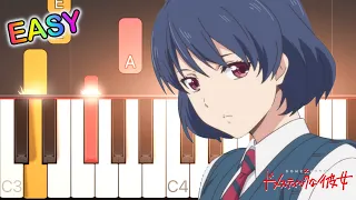 Kawaki wo ameku - Domestic Girlfriend [Piano Tutorial]