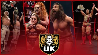 NXT UK Highlights Results 19 August 2021 Pretty Deadly defeated mushtache mountains