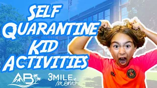 How To Keep Kids Entertained During Coronavirus Self-Quarantine | The Adventure Buddies | 3 Mile Mom