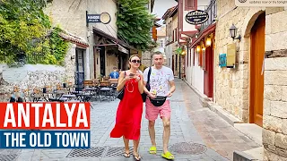 🇹🇷 Antalya  - Ataturk Blvd. Kaleici. The Old Town. Walking Tour. Turkey 4K 60fps