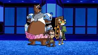 The Titanimals - Teen Titans "Bunny Raven... or ...How to Make A Titananimal Disappear"