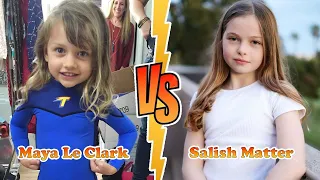 Salish Matter VS Maya Le Clark Transformation 👑 New Stars From Baby To 2023