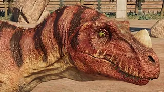 Ceratosaurus vs Carnotaurus, Baryonyx, Majungasaurus & Metriacanthosaurus - JWE 2 (4K 60FPS)