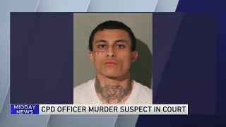Suspect in fatal shooting of Chicago officer in court