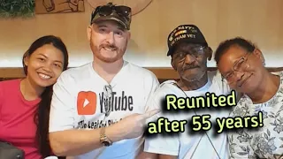 U.S. Navy 🇺🇲 Airman RETURNS after 55 years!