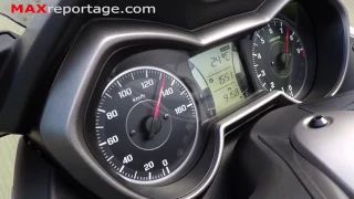 2017 Yamaha X-MAX 300 acceleration 0-140 km/h