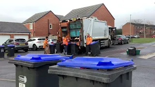 Blue bin collection