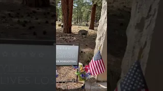 United Airlines Memorial in Grand Canyon Pioneer Cemetery