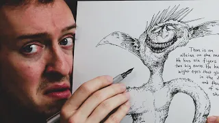 ReDrawing a Monster from my Childhood!