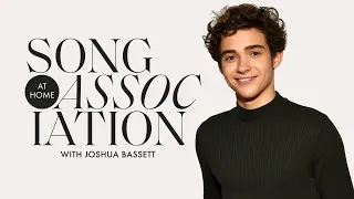 Joshua Bassett Sings "Common Sense,” Harry Styles, and Coldplay in a Game of Song Association | ELLE