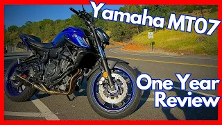 Unfiltered Truth: One Year with the 2022 Yamaha MT-07 - A New Rider's Review!