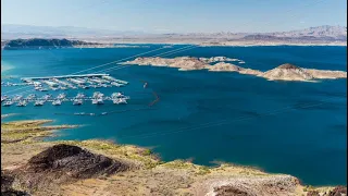 Drive through Lake Mead Recreation Area