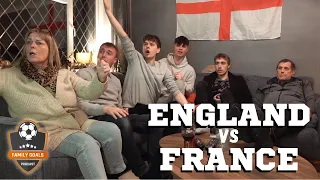 Worst Ref Ever?! | ENGLAND VS FRANCE | World Cup Qatar 2022 | Family Goals Reaction