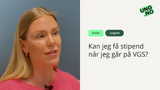 Kan jeg få stipend når jeg går på VGS?