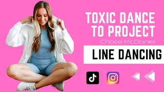 Learn "Toxic" to Project in 4 Minutes [Chase McDaniel] Line Dance Tutorial