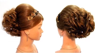 Прически на выпускной на длинные волосы💚Свадебная и вечерняя прическа💚Prom hairstyles