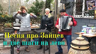 Песня про зайцев/Поющий Полковник и Новогодний Кулинарный концерт/в Одессе # 91