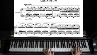 "Aquarium" from "The Carnival of the Animals" - Saint-Saëns | Piano with Sheet Music