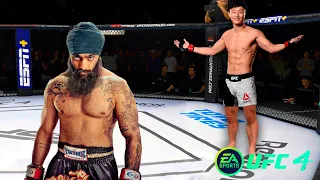 UFC4 Doo Ho Choi vs Kanwar Singh EA Sports UFC 4 PS5
