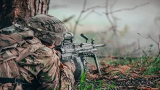 U.S. Army Soldiers Platoon Live Fire Exercise • GERMANY