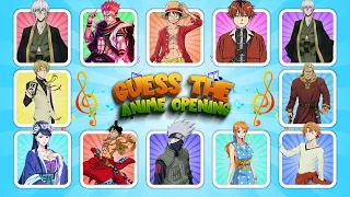 ANIME OPENING QUIZ 🔊💜Can You Guess The Anime??? Delicious in Dungeon😍Dragon Ball Z🌕Cowboy Bebop🤠