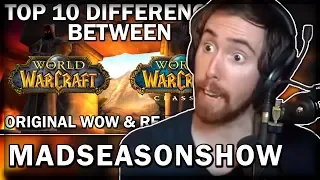 Asmongold Reacts to "Top 10 Differences Between WoW Classic & The Original Release" by MadSeasonShow