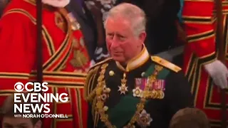 King Charles III takes the throne