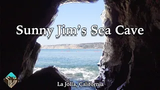 Exploring Sunny Jim's Sea Cave in La Jolla, California