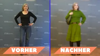 Sie war vorher total unzufrieden… Ein Vorher-Nachher zum Staunen! 💖✨