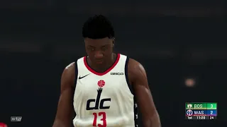 NBA 2K20 - (New City Uniforms) Boston Celtics vs Washington Wizards