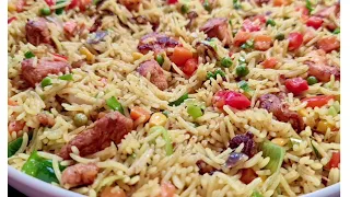 A PERFECT CHICKEN FRIED RICE -BEST FOR HOLIDAY SEASON/ Fried Rice Recipe #friedrice  #nigerianfood
