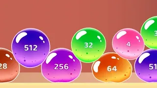 Jelly Ball Merge 2048 Game