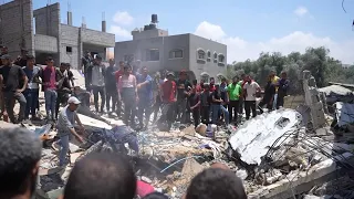 Airstrike on Gaza's Nuseirat refugee camp kills several