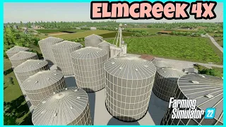 NEW MOD MAP - ELMCREEK 4X: FARMING SIMULATOR 22 *FLY OVER*