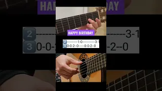 Happy birthday guitar tabs | с днём рождения гитара табы