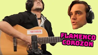 Fay Ehsan - Corazon (Original Song, Pop Flamenco, Live) Reaction // Guitarist Reacts