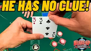 Perfect Time to Be Specific: Break the Silence! Heads Up Hold'em Poker