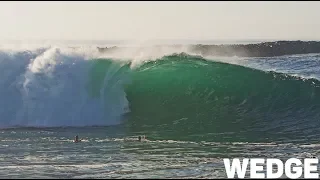 Epic Wedge session with local Pros